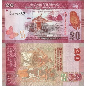 SRI LANKA 20 Rupees 2020