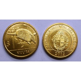 URUGUAY 1 Peso 2012