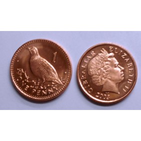 GIBRALTAR 1 Penny 2003 AA