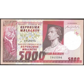 MADAGASCAR 5000 Francs 1974