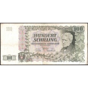 AUSTRIA 100 Schilling 1954