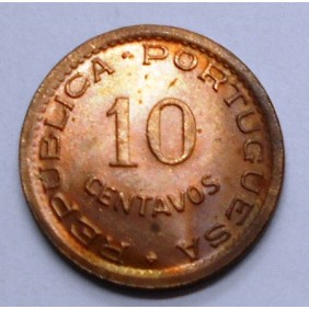 ANGOLA 10 Centavos 1949