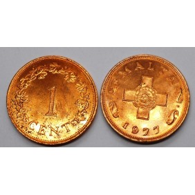 MALTA 1 Cent 1977