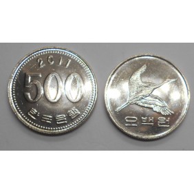 SOUTH KOREA 500 Won 2011