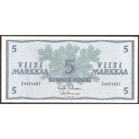 FINLAND 5 Markkaa 1963