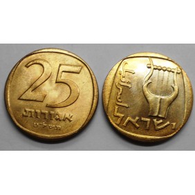 ISRAEL 25 Agorot 1979