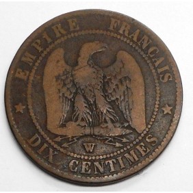 FRANCE 10 Centimes 1856 W