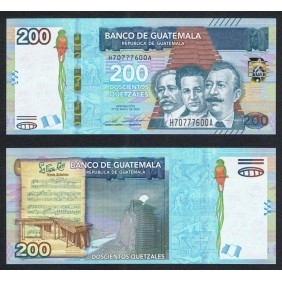 GUATEMALA 200 Quetzales 2020