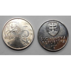 SLOVAKIA 5 Koruna 2004