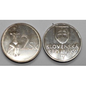 SLOVAKIA 2 Koruna 2004