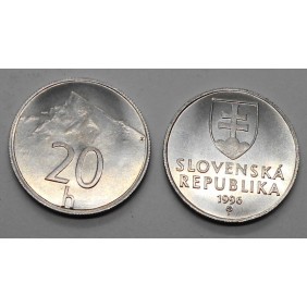 SLOVAKIA 20 Halierov 1996