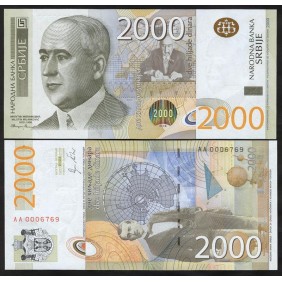 SERBIA 2000 Dinara 2011