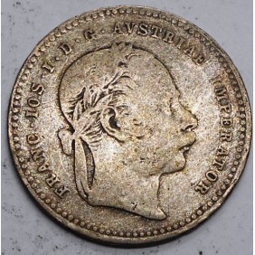 AUSTRIA 20 Kreuzer 1869 AG