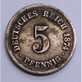GERMANY EMPIRE 5 Pfennig...