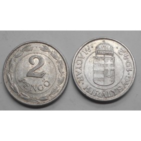 HUNGARY 2 Pengo 1942