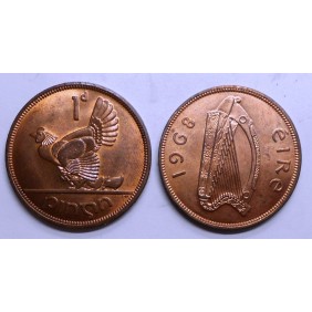 IRELAND 1 Penny 1968