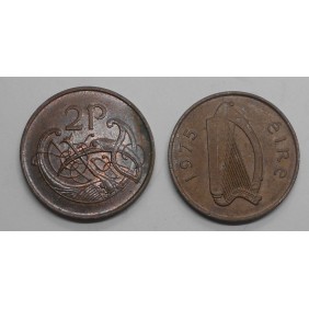 IRELAND 2 Pence 1975