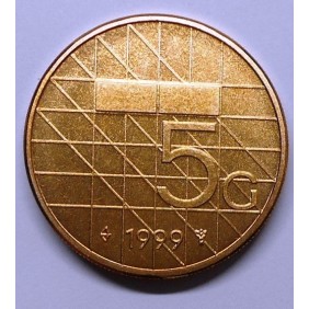 NETHERLANDS 5 Gulden 1999