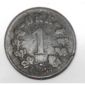 NORWAY 1 Ore 1877