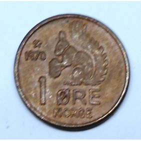 NORWAY 1 Ore 1970