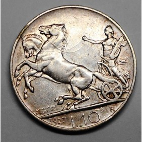 10 LIRE 1927 1 ROSETTA