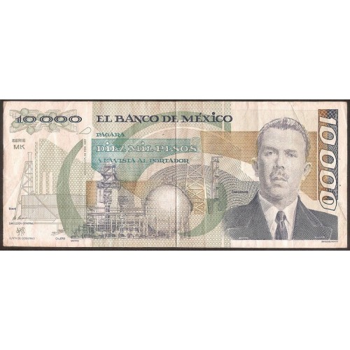 MEXICO 10.000 Pesos 1987...