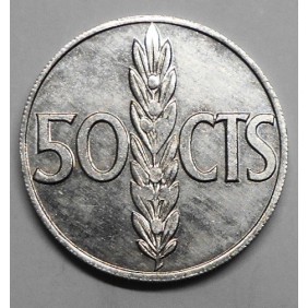 SPAIN 50 Centimos 1966 (73)