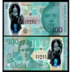 SCOTLAND 100 Pounds 2021...