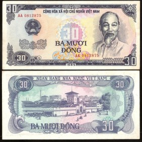 VIET NAM 30 Dong 1985