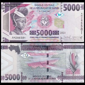 GUINEA 5000 Francs 2021