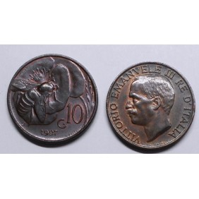 10 Centesimi 1927