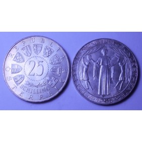 AUSTRIA 25 Schilling 1955...