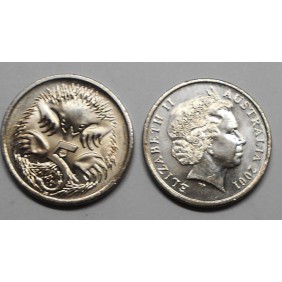 AUSTRALIA 5 Cents 2001