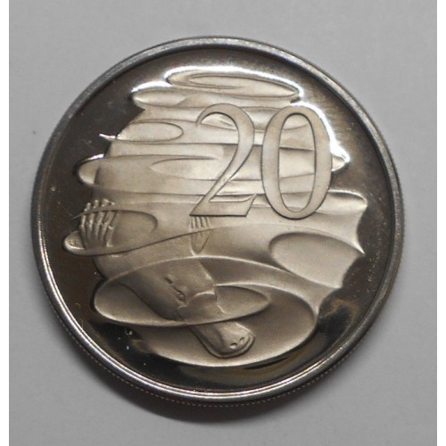 AUSTRALIA 20 Cents 1972 PROOF
