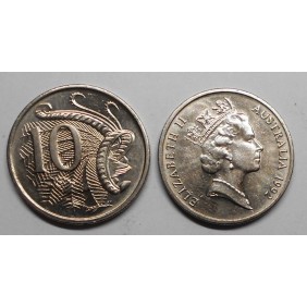 AUSTRALIA 10 Cents 1992