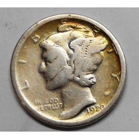USA Mercury Dime 1920 S