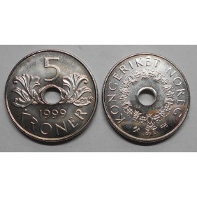 NORWAY 5 Kroner 1999