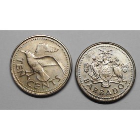 BARBADOS 10 Cents 1996