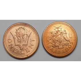 BARBADOS 1 Cent 1991