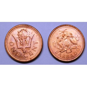 BARBADOS 1 Cent 1995
