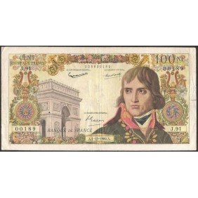 FRANCE 100 Nouveaux Francs...