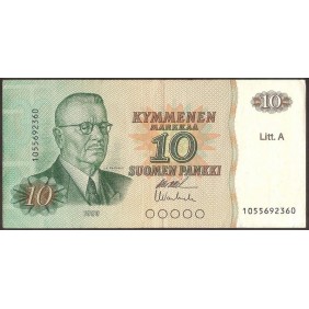FINLAND 10 Markkaa 1980
