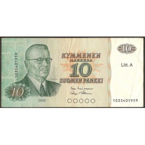 FINLAND 10 Markkaa 1980