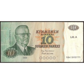 FINLAND 10 Markkaa 1980
