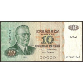 FINLAND 10 Markkaa 1980