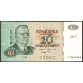 FINLAND 10 Markkaa 1980