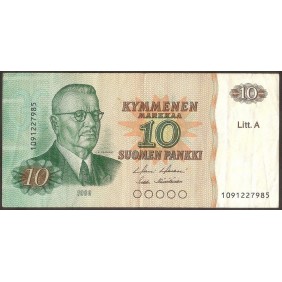 FINLAND 10 Markkaa 1980