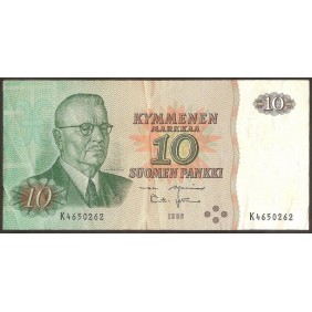 FINLAND 10 Markkaa 1980