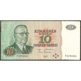 FINLAND 10 Markkaa 1980