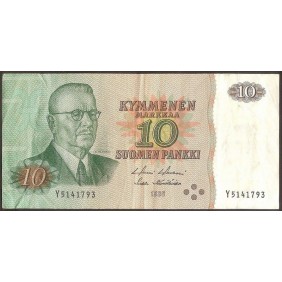 FINLAND 10 Markkaa 1980